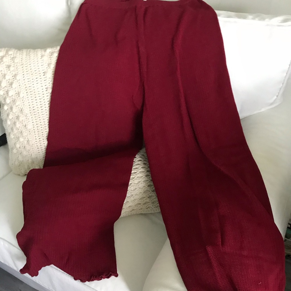 Urban Red Summer Pants